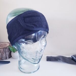 SPA Facial Headbands NIP - Set Of 4 In Package - Black O/S